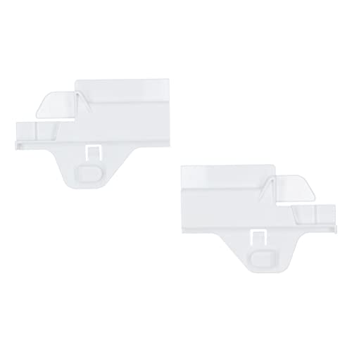 Set Glasplattenauflage Glasplattenhalterung Auflage Halterung links rechts Kühlschrank ORIGINAL Bosch Siemens 00617433 617433