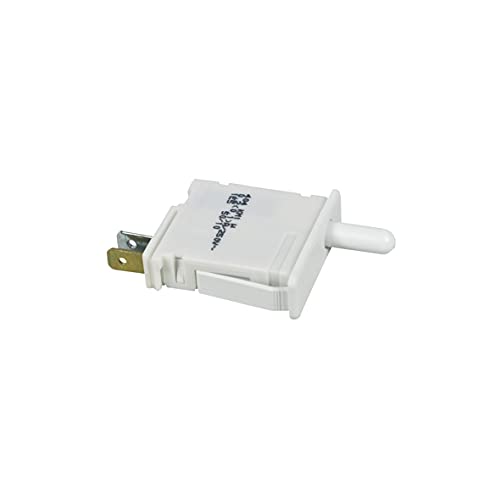 Bosch Siemens 610369 00610369 ORIGINAL Tastenschalter Lichtschalter Lampenschalter Lichttastenkappe Schalter Taste Kühlautomat Kühlschrank Kühlgerät auch Constructa Balay Neff