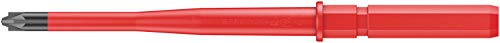 Wera 05003484001 Kraftform Kompakt VDE 16 extra slim 1, Isolierter Schraubendreher Wechselklingen Satz, 16-teilig