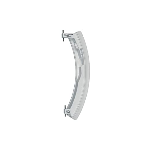 Bosch Siemens751788 00751788 ORIGINAL Türgriff Fenstergriff Bullaugengriff Fensterhandgriff Handgriff Griff weiß mit Achsen Waschmaschine auch Constructa Balay Neff 751788