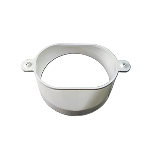 Abluft-Adapter Oval/100erØ für Trockner-Abluftschlauch 00074816