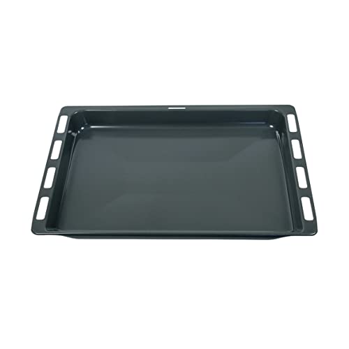 Backblech Kuchenblech Pizzablech Bratpfanne 465x375x40mm emailliert Backofen Herd Original Bosch Siemens 00434178 434178 auch Balay Pitsos für 3HB526 3HB529 HB10AB220 HB131650B HB230220 HB23AB520
