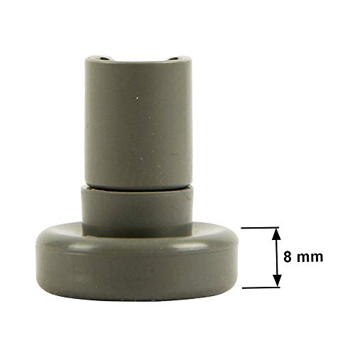 2 X 8 Korbrollen Geschirrspüler Compatibel mit Zanussi Spülmaschine ZDI110X ZDI6053W ZDI101