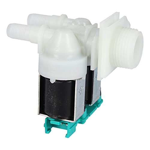 Bosch Siemens 428210 00428210 Magnetventil Einlaufventil Wassereinlaufventil Elektroventil zweifach 180 10,5mm Waschmaschine Waschautomat auch Neff Balay Constructa