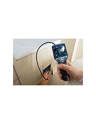 Bosch Akku-Inspektionskamera GIC 120 C, mit 4 x 1,5-V-(AA)-Batterien, Akku-Adapter 0601241200
