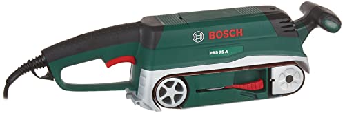 Bosch Bandschleifer PBS 75 A, 1 Schleifband K 80 (710 W, Schleiffläche 76 x 165 mm, Bandabmessung 75 x 533 mm)