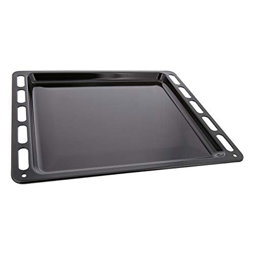 Backblech schwarz 42,3 x 37,5 cm für Electrolux Zanussi AEG Faure
