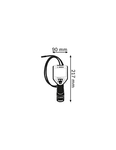 Bosch Akku-Inspektionskamera GIC 120 C, mit 4 x 1,5-V-(AA)-Batterien, Akku-Adapter 0601241200