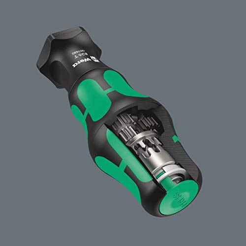 Wera '05057482001 Kraftform Kompakt Turbo 1 Getriebe-Schraubendreher-Satz, 19-teilig