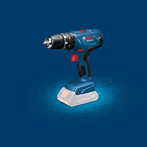 Bosch Professional 18V System Akku-Schlagbohrschrauber GSB 18V-21 (inkl. 2x2.0 Ah Akku + Ladegerät GAL 18V-40, in L-BOXX 136)
