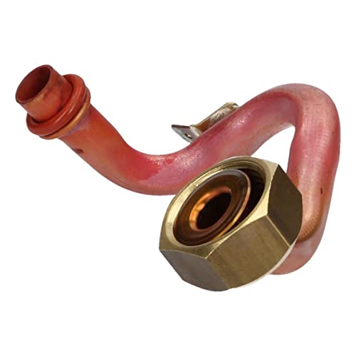 Bosch Balay Siemens Neff Constructa 614644 00614644 Auslaufrohr Ablaufrohr Kupferrohr CURohr Heizelement Heizung Durchlauferhitzer Heißwassergerät auch passend für Junkers Tecline Ufesa