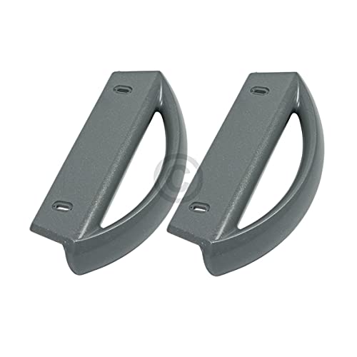 Türgriffsatz Zanussi 5029986400/4 grau für Kühl-Gefrierkombination
