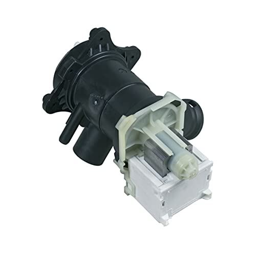 Bosch Siemens00145777 Ablaufpumpe Magnettechnikpumpe Magnetpumpe Synchronpumpe Entleehrungspumpe Wasserpumpe Waschmaschinenpumpe Laugenpumpe Pumpe 30W Waschmaschine auch Neff Constructa