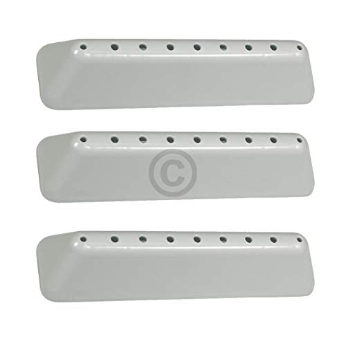 3x Bosch Siemens 669833 00669833 ORIGINAL SET Mitnehmer Trommelrippe Drum Paddle 213x55x43mm 9 Löcher Waschtrommel Waschmaschine auch kompatibel mit Balay, Constructa, Koenic, Pitsos, Profilo, Viva