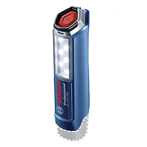 Bosch Professional 12V System Akku LED Lampe GLI 12V-300 (300 Lumen, ohne Akkus und Ladegerät, im Karton)