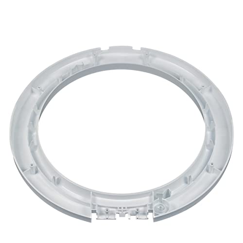 Türring außen Kunststoff Ring Bullauge weiß Waschmaschine Frontlader AEG Electrolux 1108252006 passend Husqvarna Privileg Quelle Wyss Menage6200 qw12 qw14 lav64 lavw12 w1050 lav14 lav74 l64