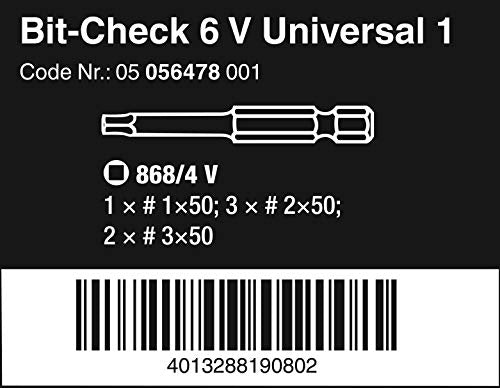 Bit-Check 6 V Universal 1, 1 Set
