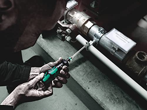 Wera '05057480001 826 T Kraftform Turbo Getriebe-Schraubendreher, 1/4" x 146 mm