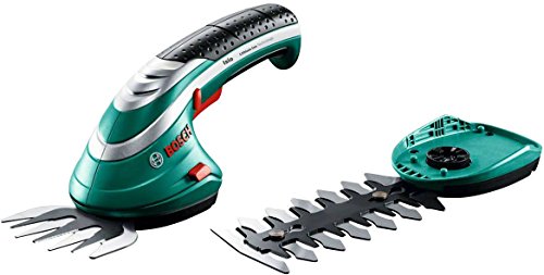 Bosch Home and Garden Isio Set Akku Grasschere, Strauchschere inkl. Akku 3.6V Li-Ion