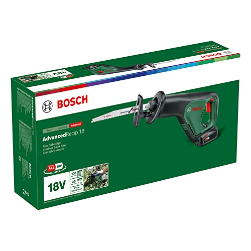 Bosch Akku Säbelsäge AdvancedRecip 18 (ohne Akku, 18 Volt System, im Karton), Testnote: sehr gut (Magazin: selber machen)