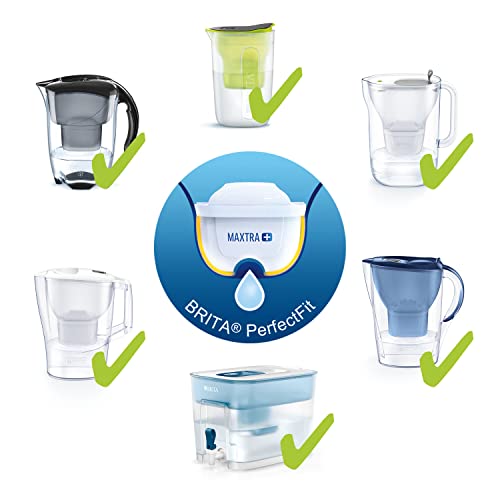 BRITA Wasserfilter-Kartusche MAXTRA+ 6er Pack – Kartuschen für alle BRITA Wasserfilter zur Reduzierung von Kalk, Chlor & geschmacksstörenden Stoffen im Leitungswasser