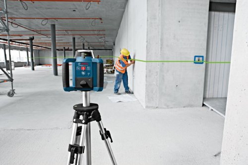 Bosch Professional 061599404B GRL 300 HVG Professional rotationslaser im Koffer mit GR 240 und LR 1G mitWM 4 und BT 300 HD