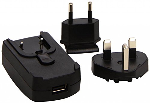 Acc,AC adpater cable,micro B,EU and UK