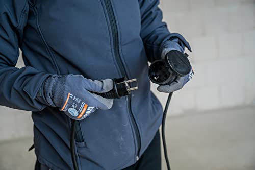 Brennenstuhl BREMAXX Verlängerungskabel (25m Kabel in schwarz, für den kurzfristigen Einsatz im Außenbereich IP44, Stromkabel einsetzbar bis -35 °C, Öl- und UV-beständig)