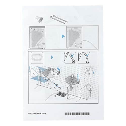 Bosch Siemens 284849 00284849 ORIGINAL Ablaufschlauch Schlauch Entleerungsschlauch Wasserablaufschlauch 2m Wäschetrockner Trockner Trocknerautomat auch Neff Constructa WTZ1110