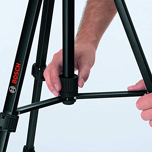 Bosch Premium-Stativ TT 150 (regulierbare Höhe 55-157 cm für schnelle und flexible Positionierung von Kreuzlinienlasern)