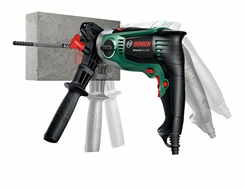 Bosch Schlagbohrmaschine AdvancedImpact 900 (Zusatzhandgriff, Tiefenanschlag, Koffer, 900 Watt)