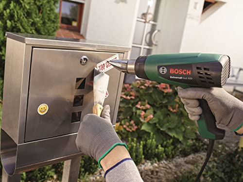 Bosch Home and Garden 06032A6102 UniversalHeat 600 Heißluftgeblaese mit Zubehoer 1.800W
