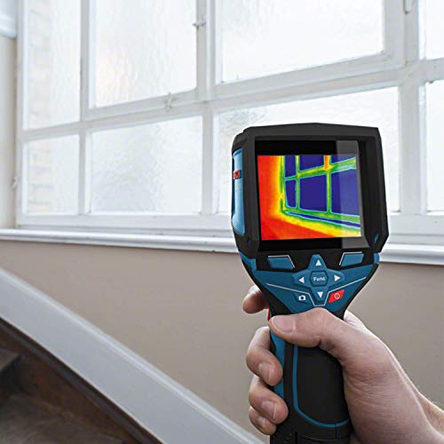 Bosch Professional 12V System Wärmebildkamera GTC 400 C (1x Akku 12V + Ladegerät, mit App-Funktion, Temperaturbereich: –10 °C bis +400 °C, Auflösung: 160 x 120 Pixel, in L-Boxx)