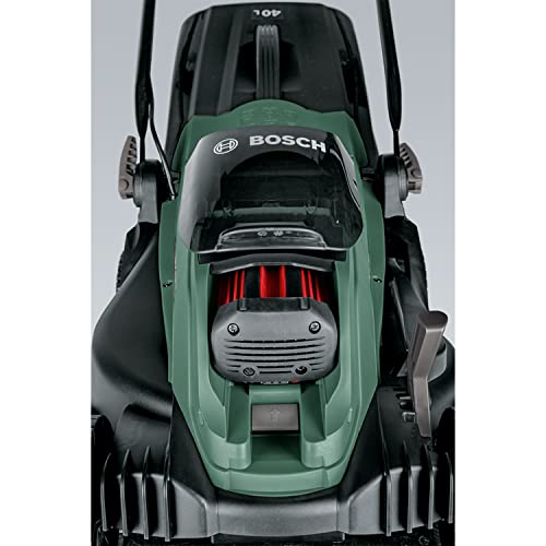Bosch Home and Garden Akku Rasenmäher EasyRotak 36-550 (36 V, 1 Akku 4,0 Ah, Schnittbreite: 37 cm, Rasenflächen bis 550 m2, im Karton) Neues Design | EasyRotak