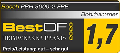 Bosch Bohrhammer PBH 3000-2 FRE (750 Watt, mit SDS Bohrfutter, im Koffer)
