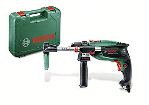 Bosch Schlagbohrmaschine UniversalImpact 700 DA (Bohrassistent, Zusatzhandgriff, Tiefenanschlag, Koffer, 700 Watt)