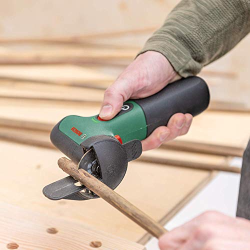 Bosch - EasyCut&Grind Akku-Multifunktionswerkzeug (7,2V 2,0Ah; 2 Trennscheiben, 1 Schleifteller,3x Schleifmittel,1 Transportschutz mit Inbusschlüssel,1 Adapter,1 USB-C-Kabel)50 mm Scheibendurchmesser