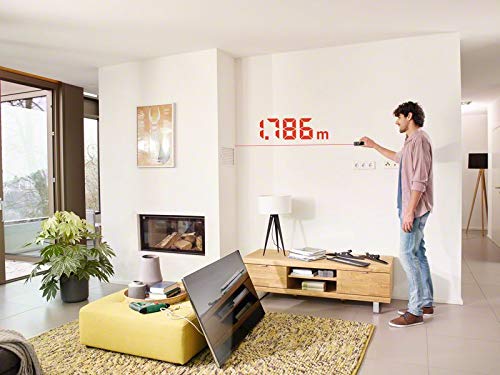 Bosch Laserentfernungsmesser Zamo (bis 20m einfach & präzise messen, 3. Gen. mit Aufsatz-Funktion)