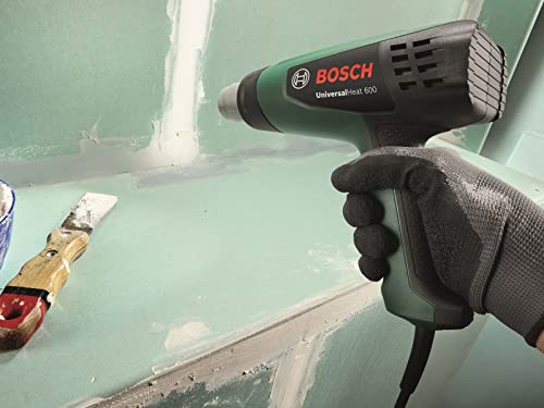 Bosch Home and Garden 06032A6102 UniversalHeat 600 Heißluftgeblaese mit Zubehoer 1.800W
