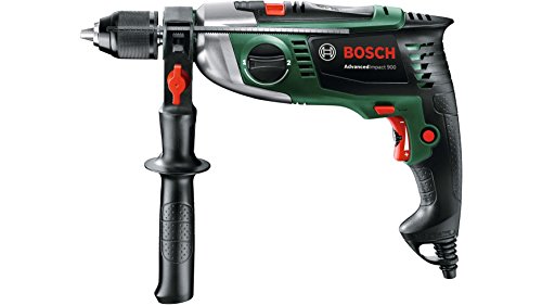 Bosch Schlagbohrmaschine AdvancedImpact 900 (Zusatzhandgriff, Tiefenanschlag, Koffer, 900 Watt)