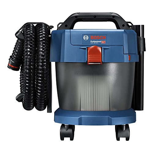 Bosch Professional 18V System Industriestaubsauger Gas 18V-10 L (ohne Akku, 1,6 m Schlauch, 3 Verlängerungsrohre, im Karton)