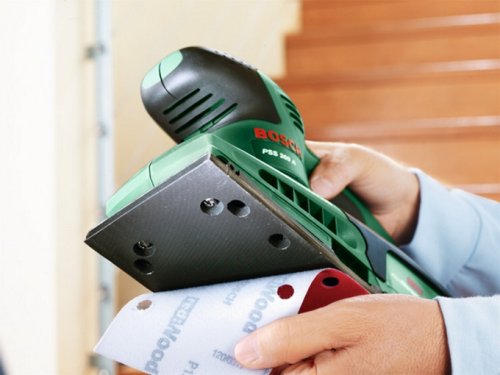 Bosch Schwingschleifer PSS 200 A (200 Watt, im Koffer)