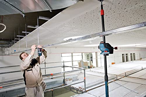 Bosch Professional Laser Empfänger LR2 (Zubehör für Linienlaser, im Karton)