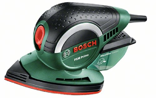 Bosch Multischleifer PSM Primo (1 Schleifpapier K 80, Karton (50 W, Schwingzahl 24.000 min-1, Schwingkreis-Ø 1,4 mm))