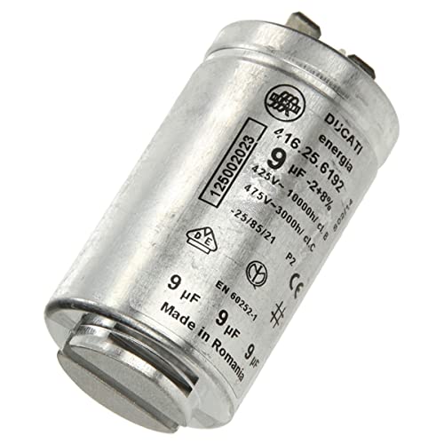 Electrolux 9,0uf Kondensator, 9mf Ducati für Trocknen im Wäschetrockner