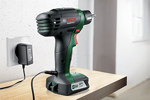 Bosch Akkuschrauber EasyDrill 12 (Akku, Ladegerät, Schrauberbit, Softcase (12 V, 1,5 Ah, 20 mm Bohr-Ø in Holz))