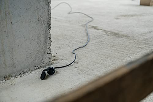 Brennenstuhl BREMAXX Verlängerungskabel (25m Kabel in schwarz, für den kurzfristigen Einsatz im Außenbereich IP44, Stromkabel einsetzbar bis -35 °C, Öl- und UV-beständig)