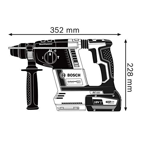 Akku-Bohrhammer BOSCH PROFESSIONAL SDS plus GBH 18V-26 Solo L-BOXX
