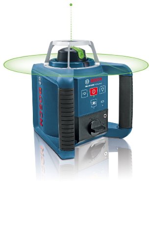 Bosch Professional 061599404B GRL 300 HVG Professional rotationslaser im Koffer mit GR 240 und LR 1G mitWM 4 und BT 300 HD