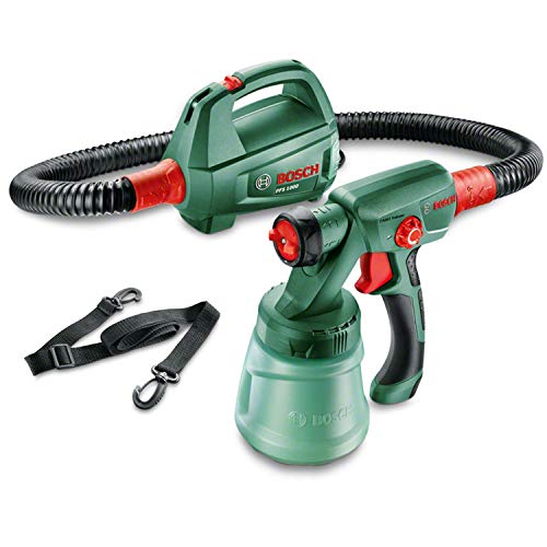 Bosch Home and Garden elektrisches Farbsprühsystem PFS 1000 (für Holzfarbe, im Karton)